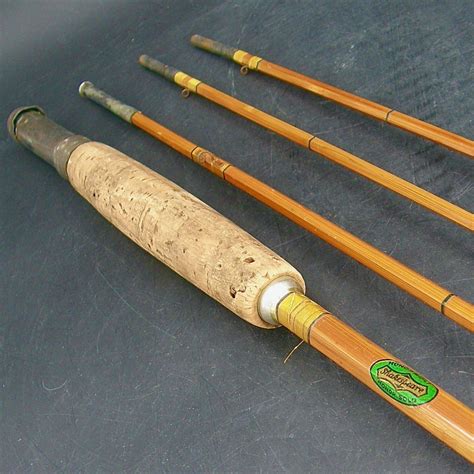 0538:: 1930s Fishing, One River Split Bamboo Fly Rod, No.1361 ...