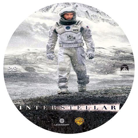 Interstellar DVD Label (2014) R0 Custom Art