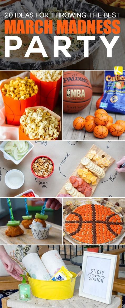 20 March Madness Party Ideas Ideas to Kick Off the Competition | March ...