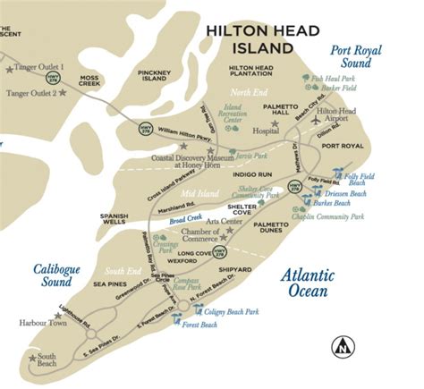 Hilton Head Island, South Carolina - Wikipedia - Hilton Head Florida Map | Printable Maps