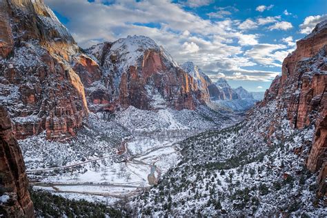 Winter In Zion National Park Photograph by James Udall