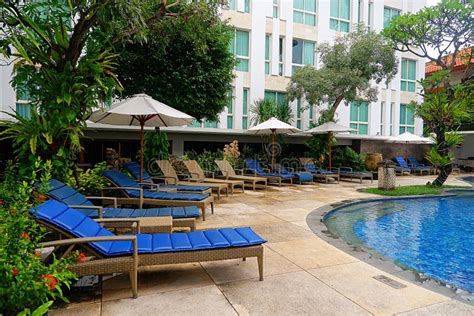 Hotel Swimming Pool in Bali, Indonesia Stock Image - Image of relax, estate: 266165131