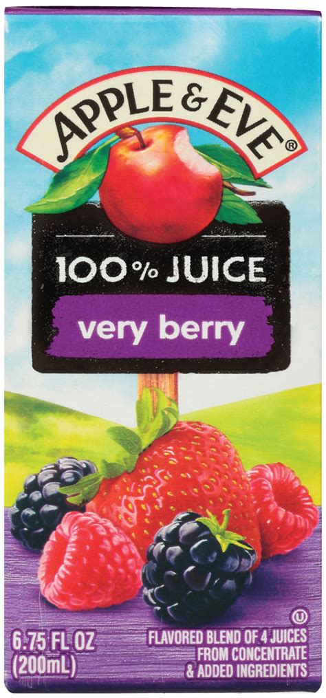 Very Berry Juice - 100% Juice - Apple & Eve