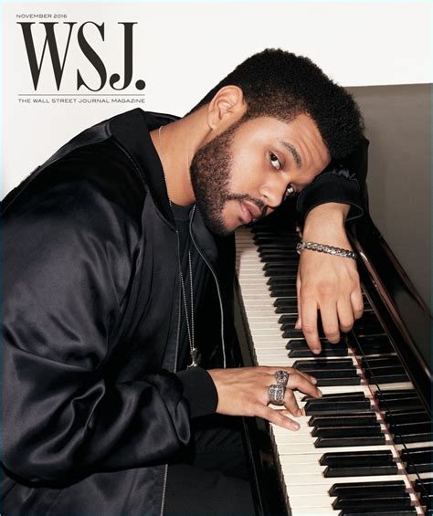 The Weeknd Covers WSJ Magazine, Talks Haircut