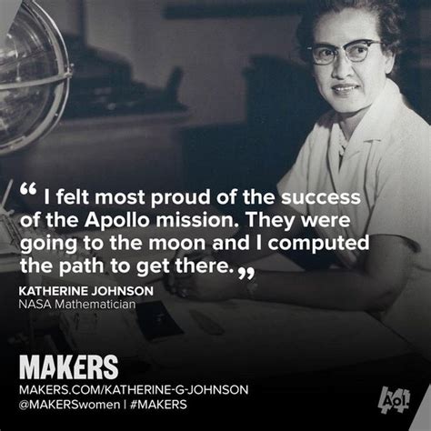 Sign in | Katherine johnson, Women in history, Hidden figures quotes