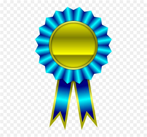 Award Blue Ribbon - Ribbon Design For Awards, HD Png Download - vhv