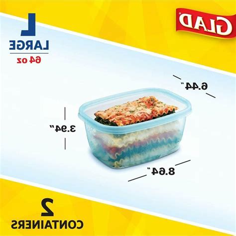 Glad Food Storage Containers - Glad Freezerware Container