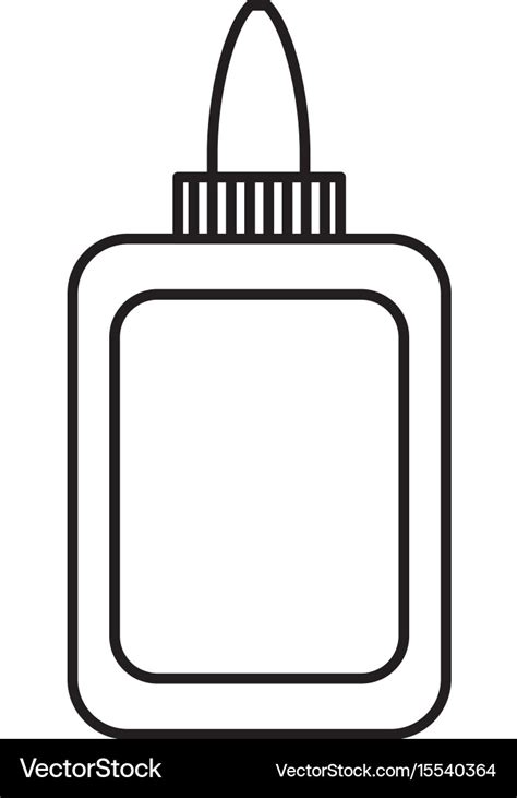 Glue bottle icon Royalty Free Vector Image - VectorStock