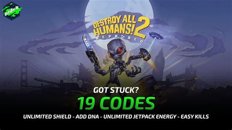 DESTROY ALL HUMANS! 2 - REPROBED Cheats: Add DNA, Unlimited Shield, Stealth, ... | Trainer by ...