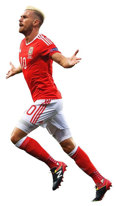 Aaron Ramsey Wales football render - FootyRenders