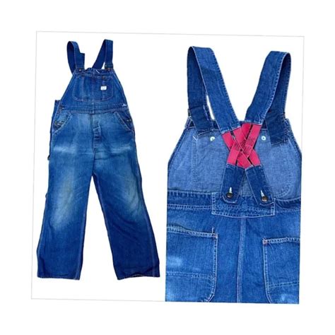 1950S BIG MAC overalls with low back sanforized Union Made W-34 L-29 $255.00 - PicClick
