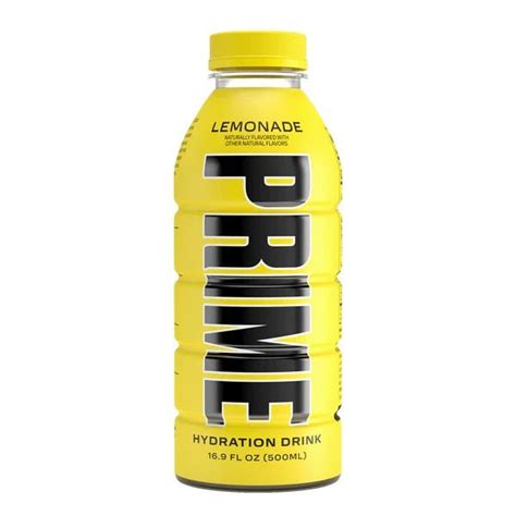 Prime Hydration USA By Logan Paul x KSI- Lemonade 500ml – Candy Mail UK