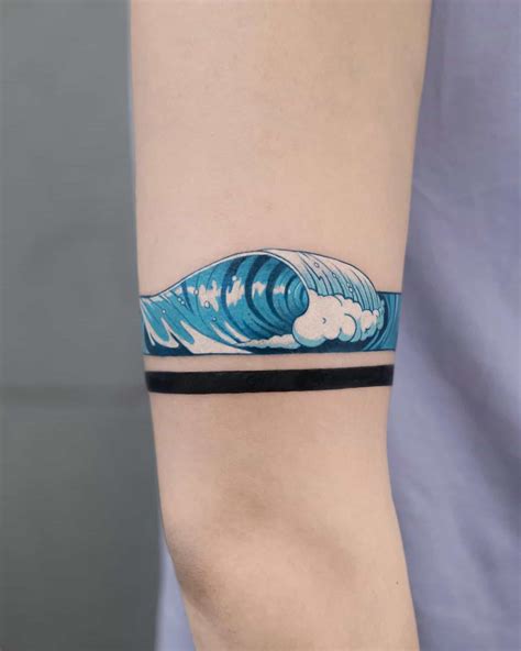 30 Wonderful Wave Tattoo Ideas for Men & Women in 2022