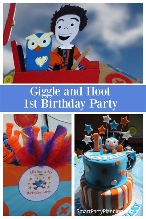 Giggle and Hoot Themed 1st Birthday Party