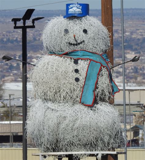 AMAFCA | AMAFCA Tumbleweed Snowman - AMAFCA