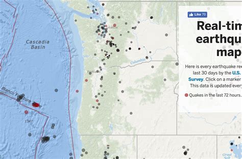 Real Time Earthquake Map | Map Of Zip Codes