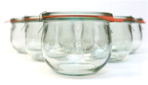 Amazon.com: Weck 744 Tulip Jar; .5L, SET of 6: Food Savers: Kitchen & Dining Tulip Jar, Canning ...