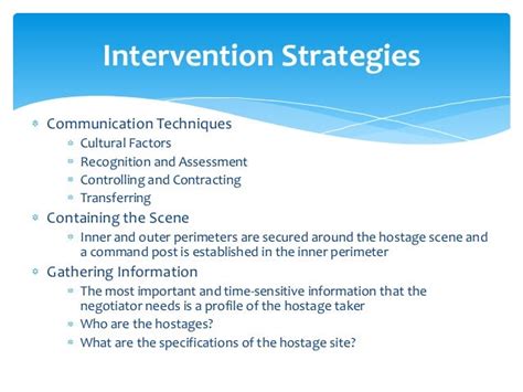 15 crisis hostage negotiation