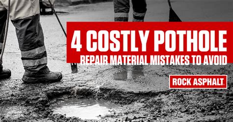 4 Costly Pothole Filler Mistakes to Avoid - rockasphalt.com