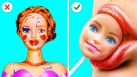 FUNNY DOLL TRANSFORMATIONS || 5-Minute Recipes For Your Barbie! - YouTube