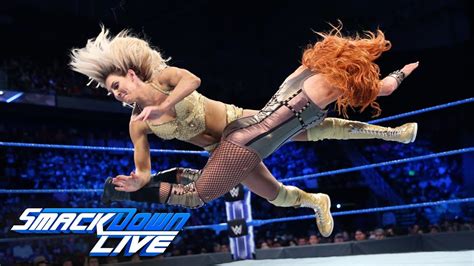 Charlotte Flair vs. Becky Lynch: SmackDown LIVE, June 5, 2018 - YouTube