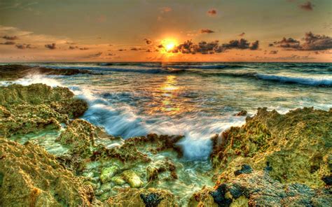 Sunset At Maui HD desktop wallpaper : Widescreen : High Definition ...