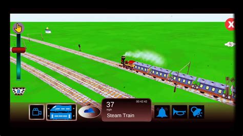 Steam Train game video for kids - YouTube