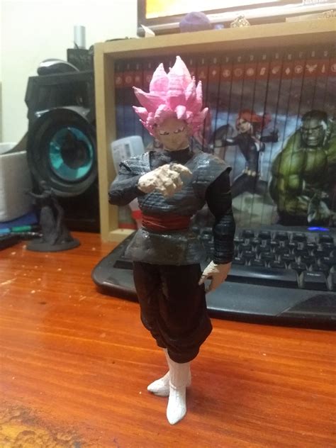 Goku Black - Super Saiyan Rose- Dragon Ball Super 3D model 3D printable | CGTrader