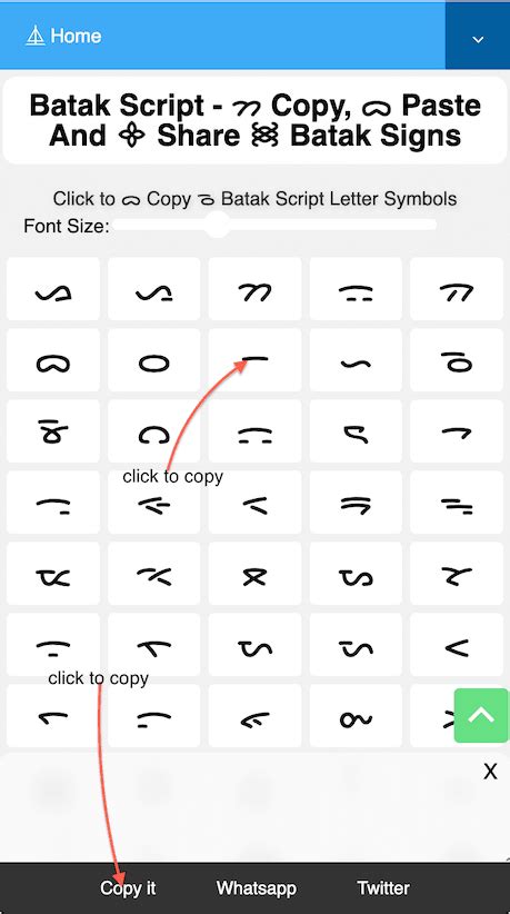 Batak Script - ᯂ Copy, ᯅ Paste And ᯽ Share ᯼ Batak Signs