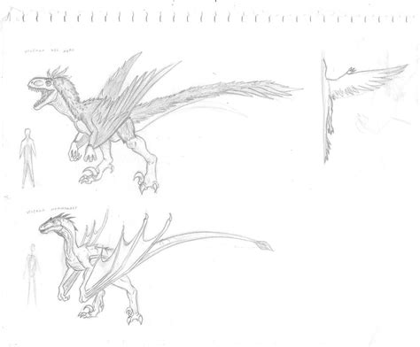 Wyverns sketch by Crystaldemon93 on DeviantArt