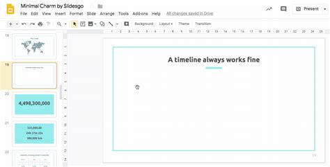 How to Create a Timeline in Google Slides - Tutorial