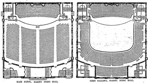 Massey Hall - Main Floor & First Gallery Seating | Canada West