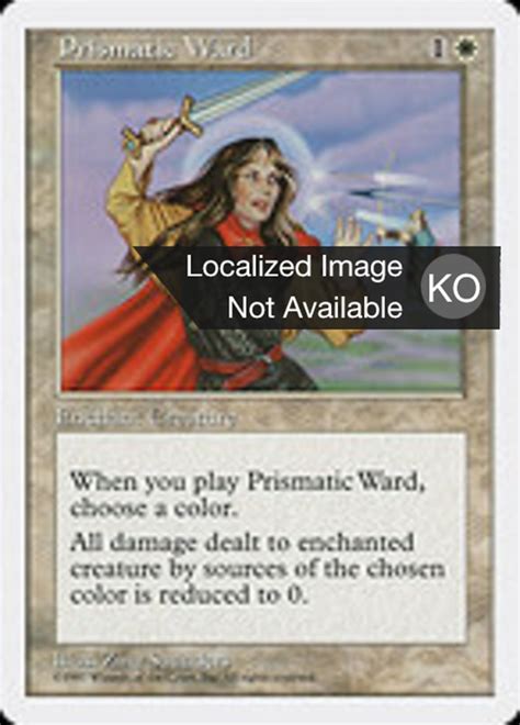 Prismatic Ward · Fifth Edition (5ED) #53 · Scryfall Magic The Gathering Search