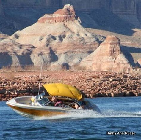 Boating at Lake Powell by wldflwr - VIEWBUG.com