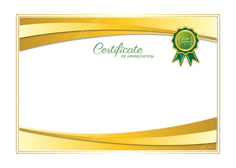 Border For Certificate Of Appreciation Lovely Golden Border Certificate | The Best Porn Website