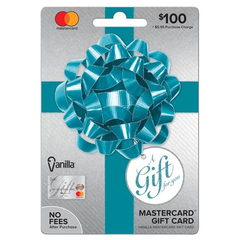 Vanilla Mastercard $100 Party Bow Gift Card - Walmart.com