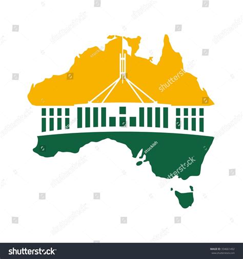 Australia Parliament Logo Stock Vector 334661492 - Shutterstock