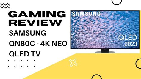 Samsung Q80C - 4K QLED TV - GAMING Review - YouTube