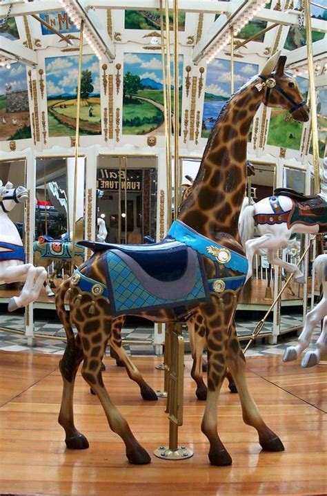 The 1895 Looff Carousel at Seaport Village...Looff Giraffe | Carousel ...