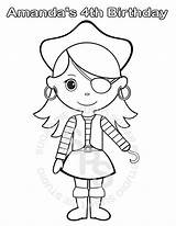 Female Pirate Coloring Pages sketch template
