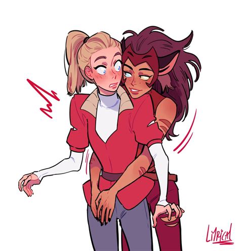 Lesbian Art, Cute Lesbian Couples, Me Adora, Fanart, She Ra Princess Of ...