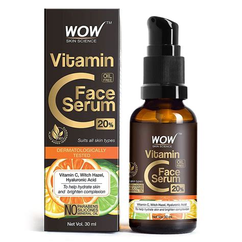 Buy WOW Skin Science C Serum for Face with Hyaluronic - C Face Serum ...