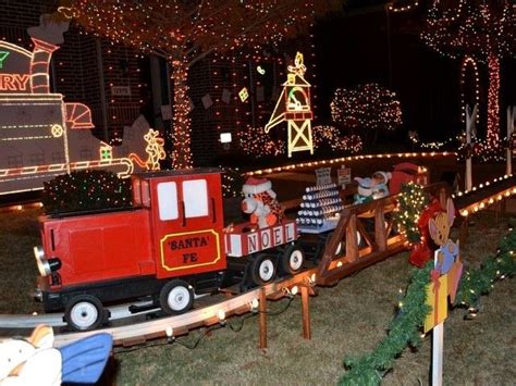 Outdoor Christmas Train Decoration - Ideas on Foter