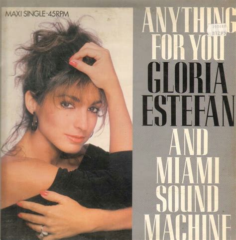 #13. "Anything For You" *** Gloria Estefan and Miami Sound Machine (1988) Vinyl Records For Sale ...