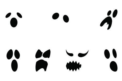 Halloween Ghost Face SVG, Vector Drawing Graphic by artgraph · Creative ...