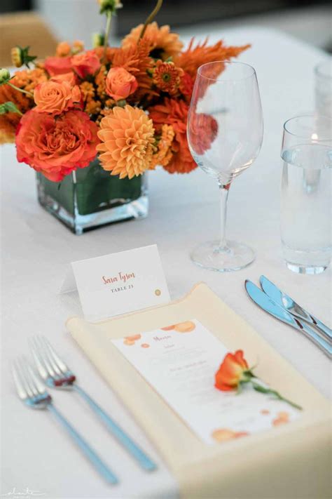 An Orange Summer Wedding - Flora Nova Design - Premier Event Design ...