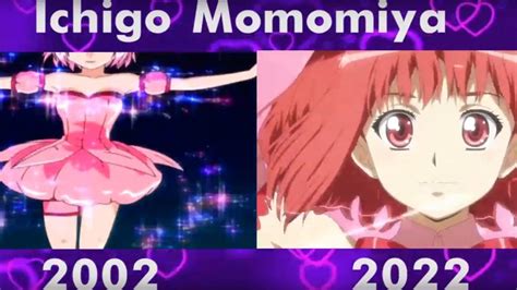 Tokyo Mew Mew Transformation | Ichigo Momomiya (2002 & 2022) in 2022 ...