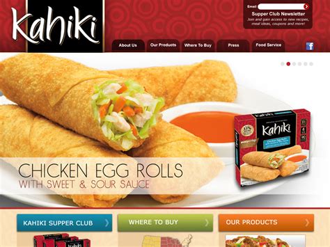 Kahiki Foods, INC. - Robintek: Columbus Website Design, Graphic Design ...