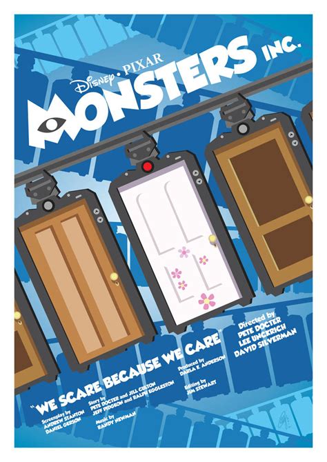 Monsters. Inc Poster by Jeko22 on DeviantArt