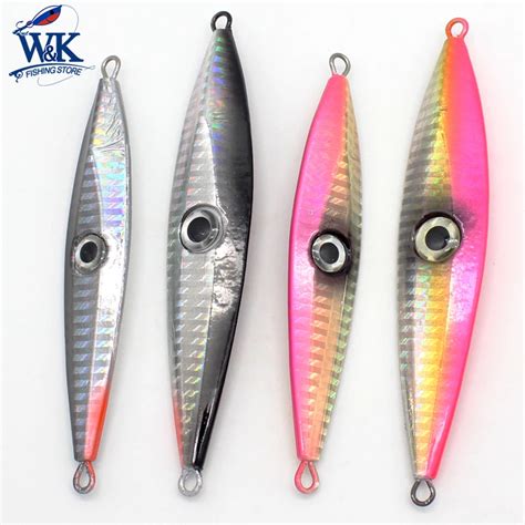 Saltwater Fishing Lures for Cod Bass Halibut Fishing JIGS 120g 80g Slow ...